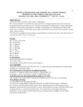 MYDDLE  minutes March  2025